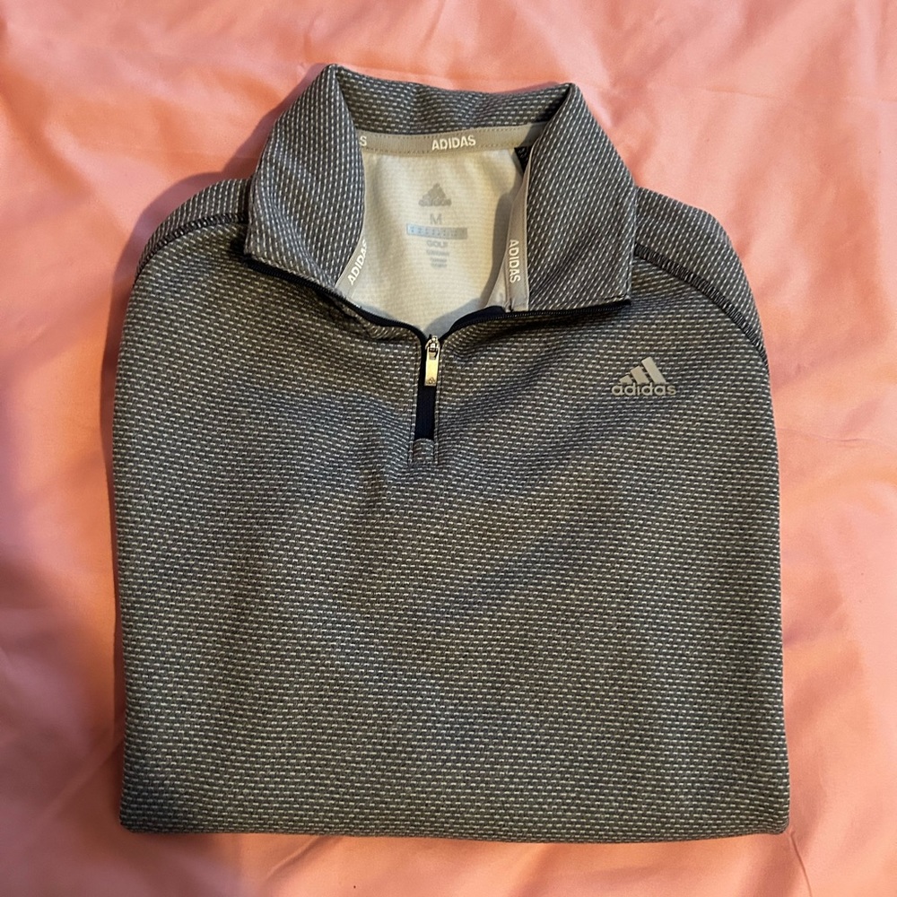 Adidas Quarter Zip Pull Over